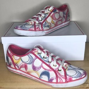 Colorful coach shoe!!